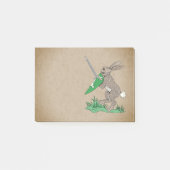 Rabbit Post-it Klebezettel (Vorderseite)