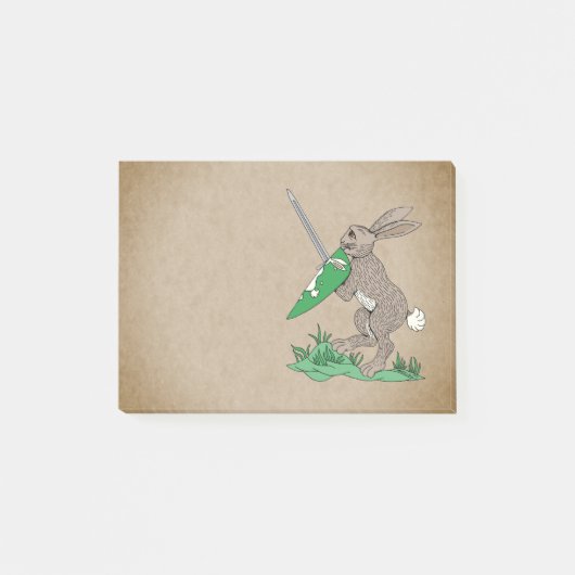 Rabbit Post-it Klebezettel (Vorderseite)