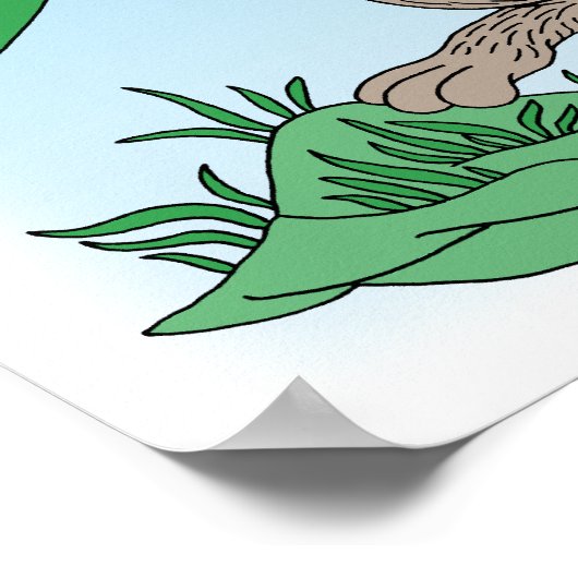 Rabbit Poster (Ecke)