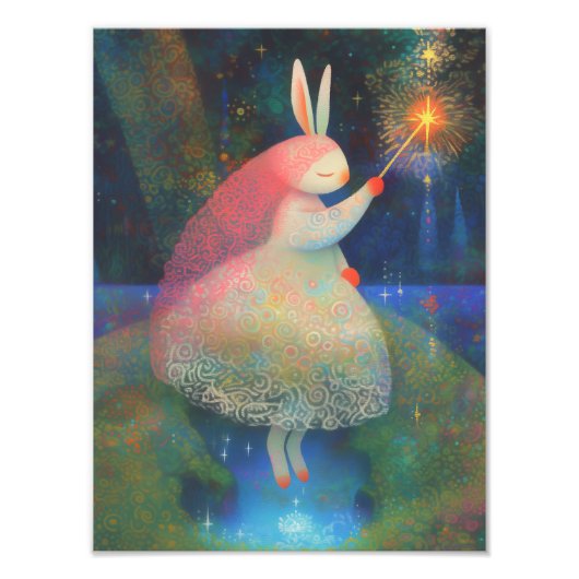 Rabbit Princess Fotodruck (Vorne)