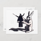 Rabbit-Rache Postkarte (Vorne/Hinten)
