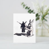 Rabbit-Rache Postkarte (Stehend Vorderseite)