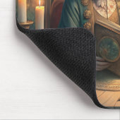 Rabbit Reading Mousepad (Ecke)