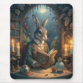 Rabbit Reading Mousepad (Vorne)