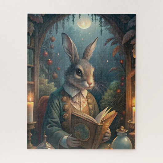 Rabbit Reading Puzzle (Vertikal)