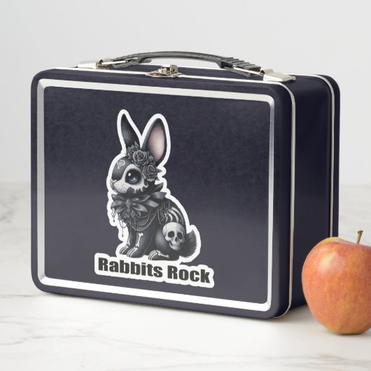 Rabbit Rock Metall Brotdose (Beispiel)