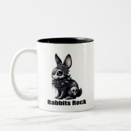 Rabbit Rock Zweifarbige Tasse