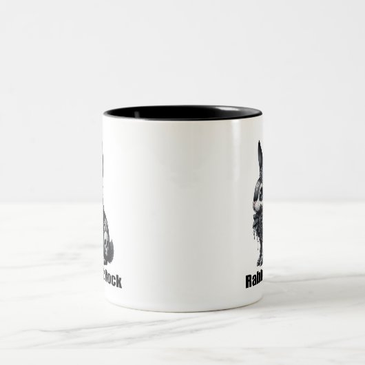 Rabbit Rock Zweifarbige Tasse (Mittel)