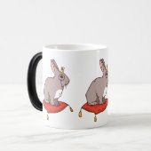 Rabbit Royalty Verwandlungstasse (Vorderseite Links)