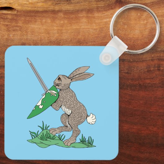 Rabbit Schlüsselanhänger (Rückseite)