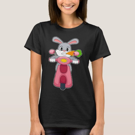 Rabbit Scooter T-Shirt (Vorderseite)