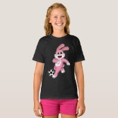Rabbit Soccer player Soccer T-Shirt (Vorne ganz)