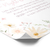 Rabbit Somebunny Baby Dusche Spate Night Diapers Poster (Ecke)