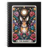 Rabbit Spirit Tarot Card Notebook Notizblock (Vorderseite)