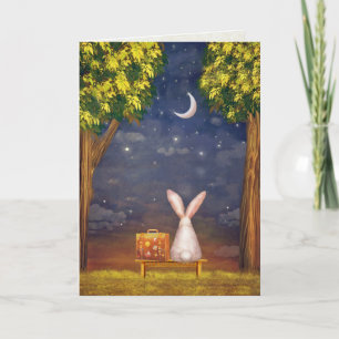 Rabbit Sympathy Card Karte