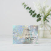 Rabbit Tales Business Card Visitenkarte (Stehend Vorderseite)