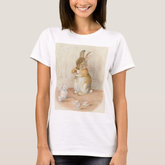 Rabbit Tee Party - Beatrix Potter (Vorderseite)