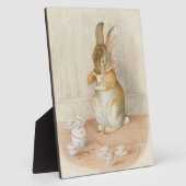 Rabbit Tee Party - Beatrix Potter Fotoplatte (Seite)