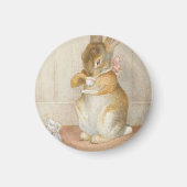 Rabbit Tee Party - Beatrix Potter Magnet (Vorne)