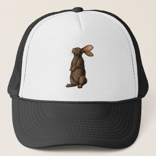 Rabbit Trucker Hat Truckerkappe (Vorderseite)