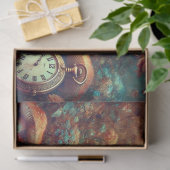 Rabbit und Alice Wonderland Forest Magic Decoupage Seidenpapier (Geschenk)