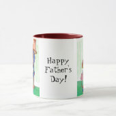 Rabbit Vatertag Tasse (Zentrum)