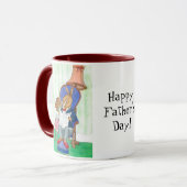 Rabbit Vatertag Tasse (Vorderseite Links)
