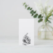 Rabbit-Visitenkarte Visitenkarte (Stehend Vorderseite)