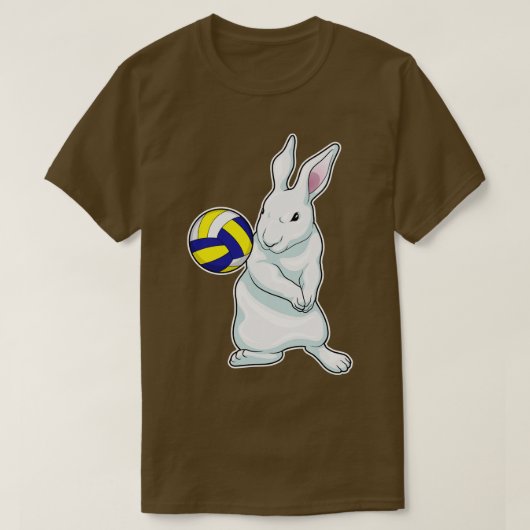 Rabbit Volleyball T-Shirt (Design vorne)