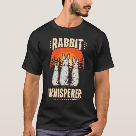 Rabbit Whisperer T-Shirt (Vorderseite)