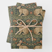 Rabbit Willian Morris Inspiriert Wrapping Paper Geschenkpapier Set (Beispiel)