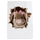 Rabbit with pracible mittlere geschenktüte (Rückseite)