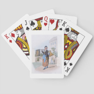 Rabbit Woman, aus "Kostüm von Großbritannien", Pub Spielkarten