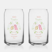 Rabbit Wreath Soda Glass Dosenglas (Rückseite)