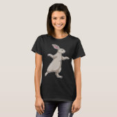 Rabbit Yoga Fitness T-Shirt (Vorne ganz)