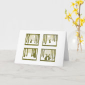 rabbitmoon karte (Gelbe Blume)