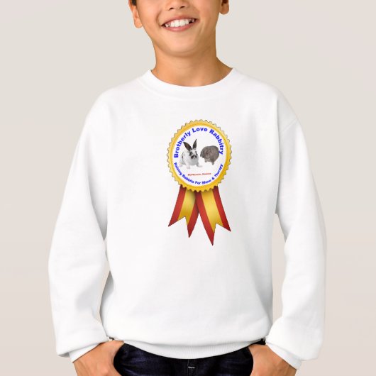 Rabbitry-Logo der Bruderschaft Liebe T-Shirt (Vorderseite)