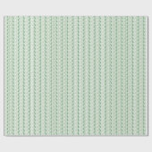 Rabbits and Hydrangeas Wrapping Paper Geschenkpapier (Flach)