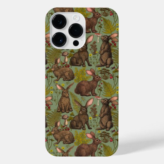 Rabbits Phone Case iPhone Hülle (Rückseite)
