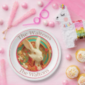 Rabbit's Royal Dress Code Paper Plate Pappteller (Party)