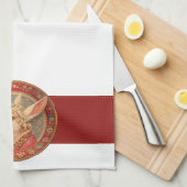 Rabbit's Royal Dress Geschirrtuch (Viertel Falte)