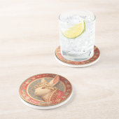 Rabbit's Royal Dress, Getränkeuntersetzer (Seite)