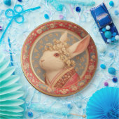 Rabbit's Royal Dress Pappteller (Party)