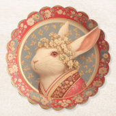 Rabbit's Royal Dress Untersetzer (Vorderseite)