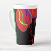 Rabbit's Stylish Christmas Mug Milchtasse (Linke Ecke)