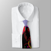 Rabbit's Stylish Christmas Necktie Krawatte (Gebunden)