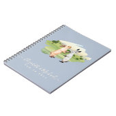 Rabbits Wedple Country Garden Notizblock (Linke Seite)