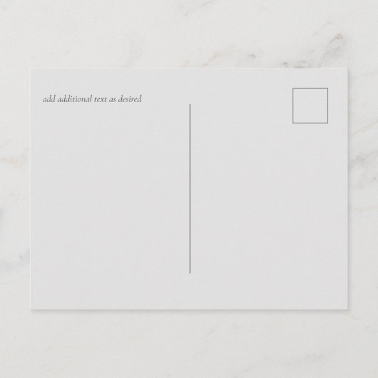 Rabbits Wedple Country Garden Postkarte (Rückseite)