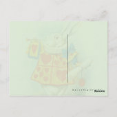 Rabbitt Alice Wonderland - Postkarte / Einladung (Rückseite)
