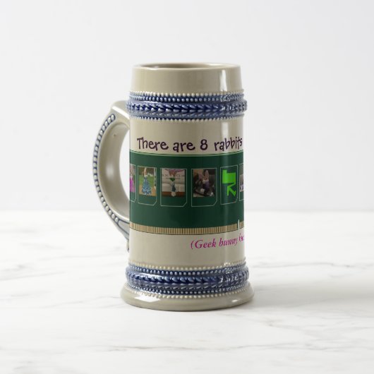 Rabbyte Bierglas (Vorderseite Links)